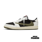 TRAVIS SCOTT X AIR JORDAN 1 LOW G SP MEDIUM OLIVE - Image 4