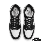 AIR JORDAN 1 RETRO HIGH OG BLACK WHITE - Image 3