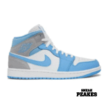 AIR JORDAN 1 MID UNIVERSITY BLUE - Image 2