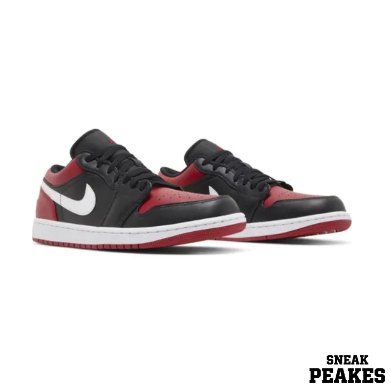 3 AIR JORDAN 1 LOW ALTERNATE BRED TOE - Image 1