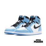 AIR JORDAN 1 RETRO HIGH WHITE UNIVERSITY BLUE BLACK UNC