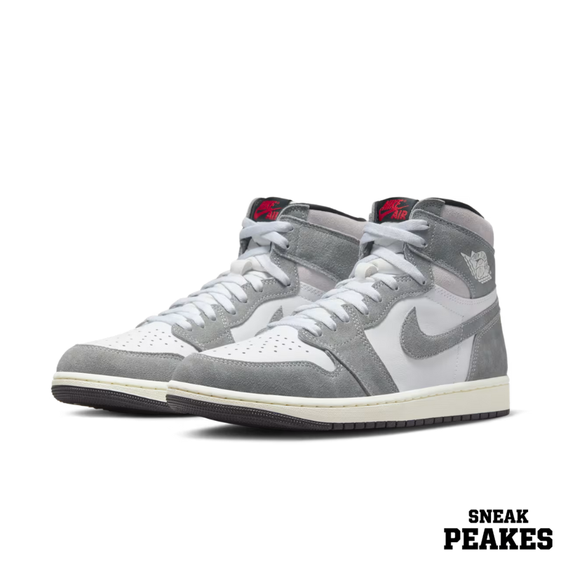 4 AIR JORDAN 1 RETRO HIGH LIGHT SMOKE GREY - Image 1