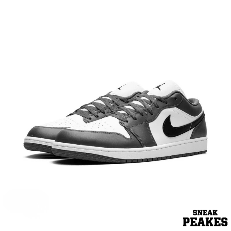 553558-152 AIR JORDAN 1 LOW IRON GREY - Image 1