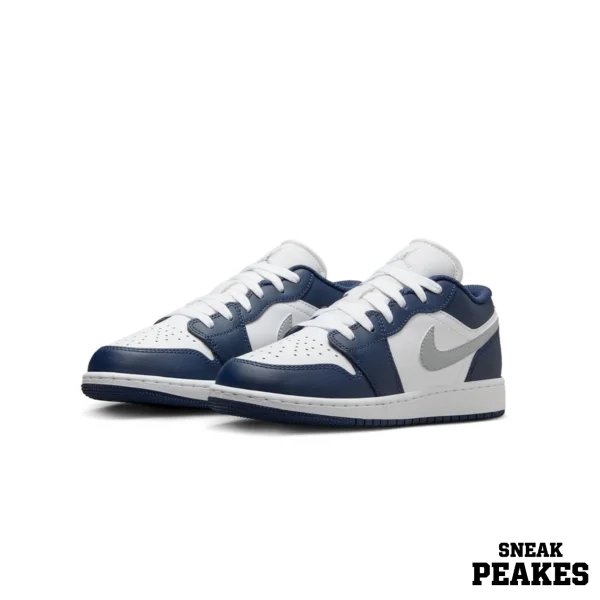 AIR JORDAN 1  LOW WOLF GREY MIDNIGHT NAVY