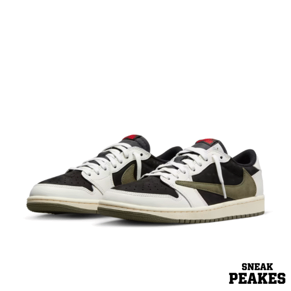 TRAVIS SCOTT X AIR JORDAN 1 LOW G SP MEDIUM OLIVE