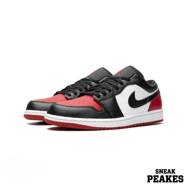 AIR JORDAN 1 LOW BRED TOE 2.0