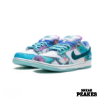 NIKE SB DUNK LOW FUTURA LABORATORIES BLEACHED AQUA