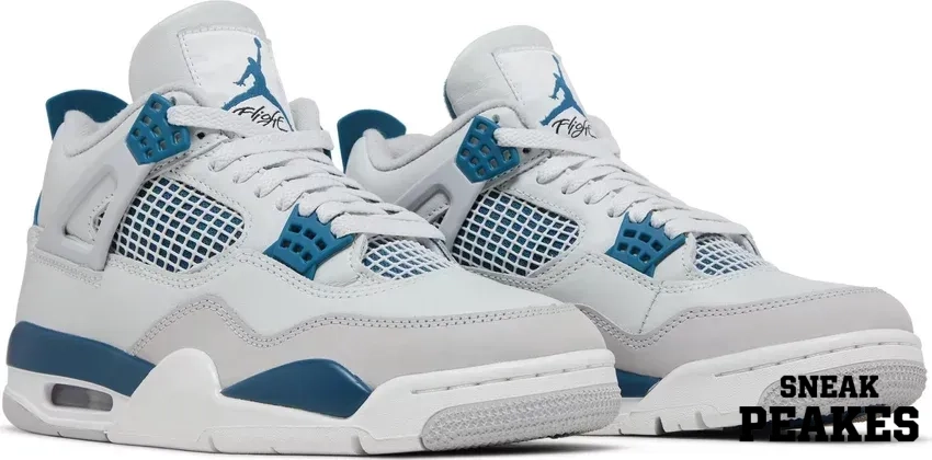 imgi_81_mil4_7942a661a5 AIR JORDAN 4 RETRO MILITARY BLUE (2024) - Image 1
