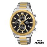 EDIFICE EFB-710SG Two-Tone Chronograph – Black