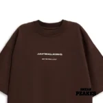 JAYWALKING BASICS IN BROWN T-SHIRT [UNISEX]