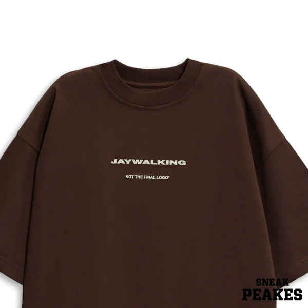 JAYWALKING BASICS IN BROWN T-SHIRT [UNISEX]