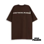 JAYWALKING BASICS IN BROWN T-SHIRT [UNISEX] - Image 3