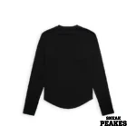 JAYWALKING BODYCON MEN FULL SLEEVE BLACK