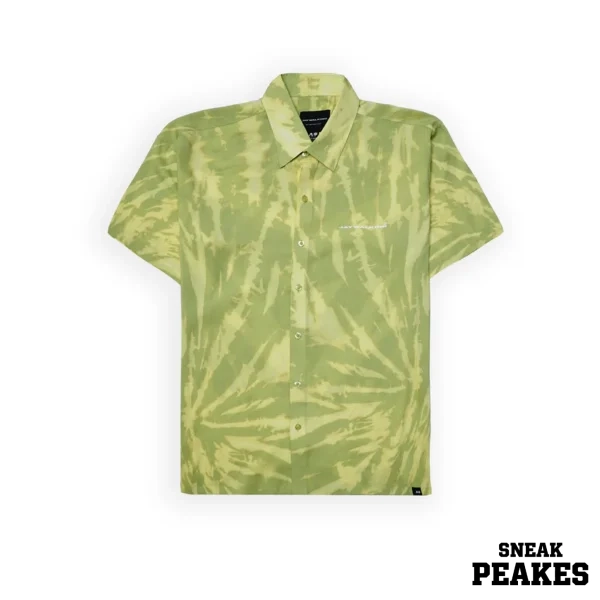 JAYWALKING MOSS GRASS TIE DYE SHIRT [UNISEX]