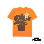 JAYWALKING FLOWER POT 2.0 T-SHIRT IN ORANGE [UNISEX]