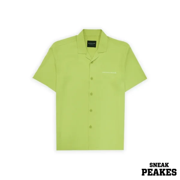 JAYWALKING LIGHT WEIGHT BOWLING SHIRT IN GREEN [UNISEX]