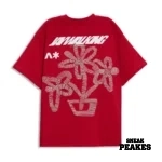 JAYWALKING FLOWER POT 3.0 T-SHIRT IN RED [UNISEX]