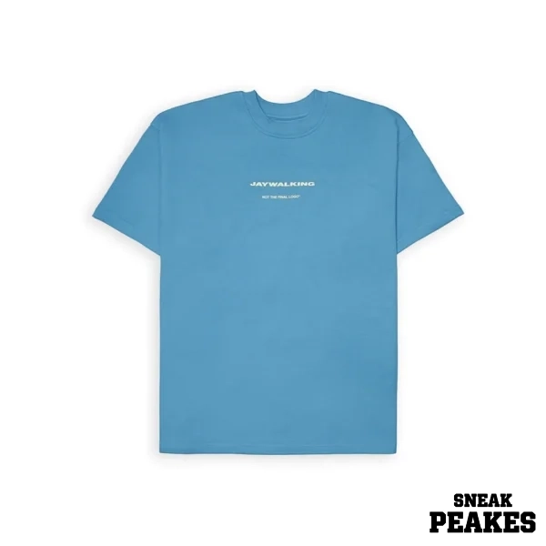 JAYWALKING BASICS IN SILVER LAKE BLUE T-SHIRT [UNISEX]