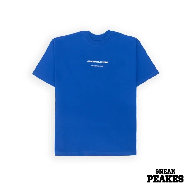 JAYWALKING BASICS IN ROYAL BLUE [UNISEX] T-SHIRT
