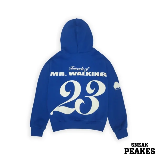 FRIENDS OF MR. WALKING HOODIE IN ROYAL BLUE [UNISEX]