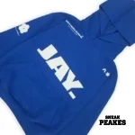 JAYWALKING FREINDS OF MR. WALKING HOODIE IN ROYAL BLUE [UNISEX] - Image 3