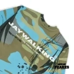 JAYWALKING CAMO T-SHIRT IN BEIGE(UNISEX) - Image 3
