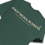 JAYWALKING BLACK PANTHER TATTO T-SHIRT IN SAGE [UNISEX] - Image 3