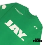 JAYWALKING FRIENDS OF MR. WALKING T-SHIRT IN GREEN [UNISEX] - Image 3