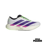 Adizero EVO SL Cloud White Collegiate Purple Lime Burst